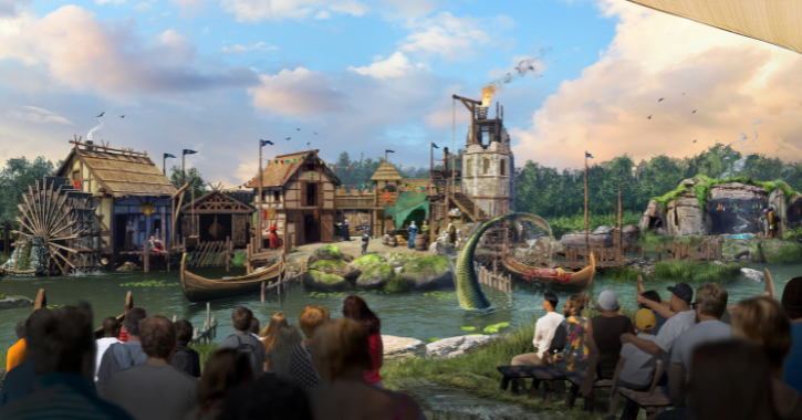 Artist impression of what the legend of the wear show will look like.